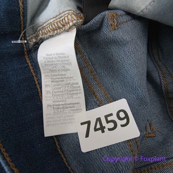 New! Madewell Tall Cali Demi-Boot Jeans in Marco Wash, size 25T - Picture 13 of 14